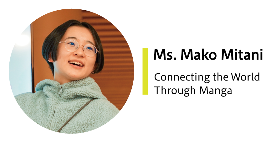 Ms. Mako Mitani Connecting the World Through Manga