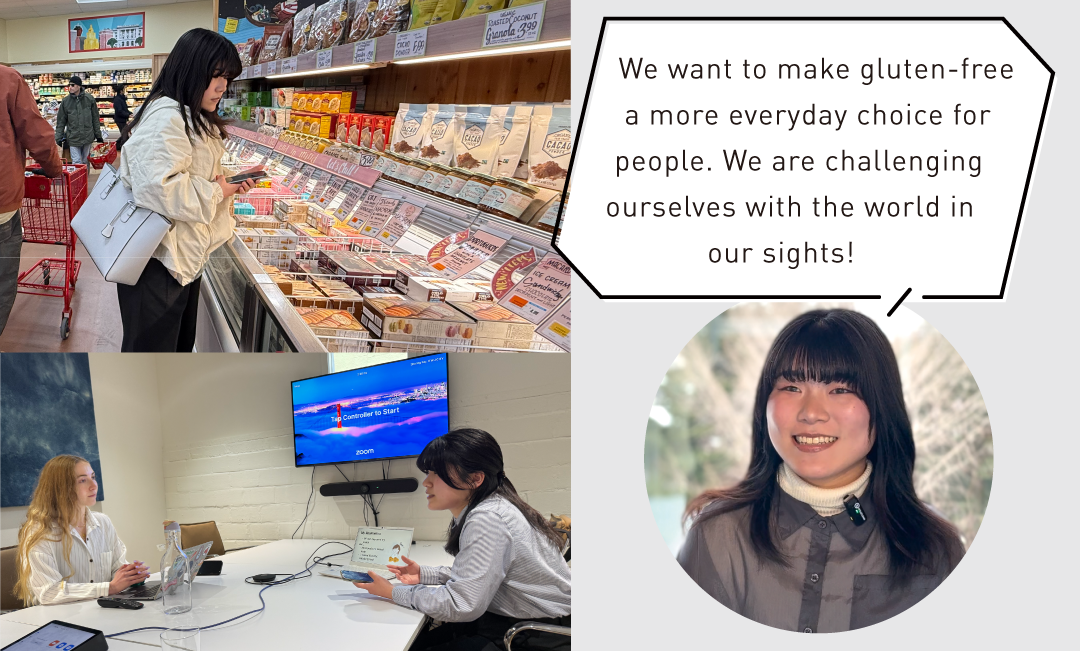 We want to make gluten-free a more everyday choice for people. We are challenging ourselves with the world in our sights!