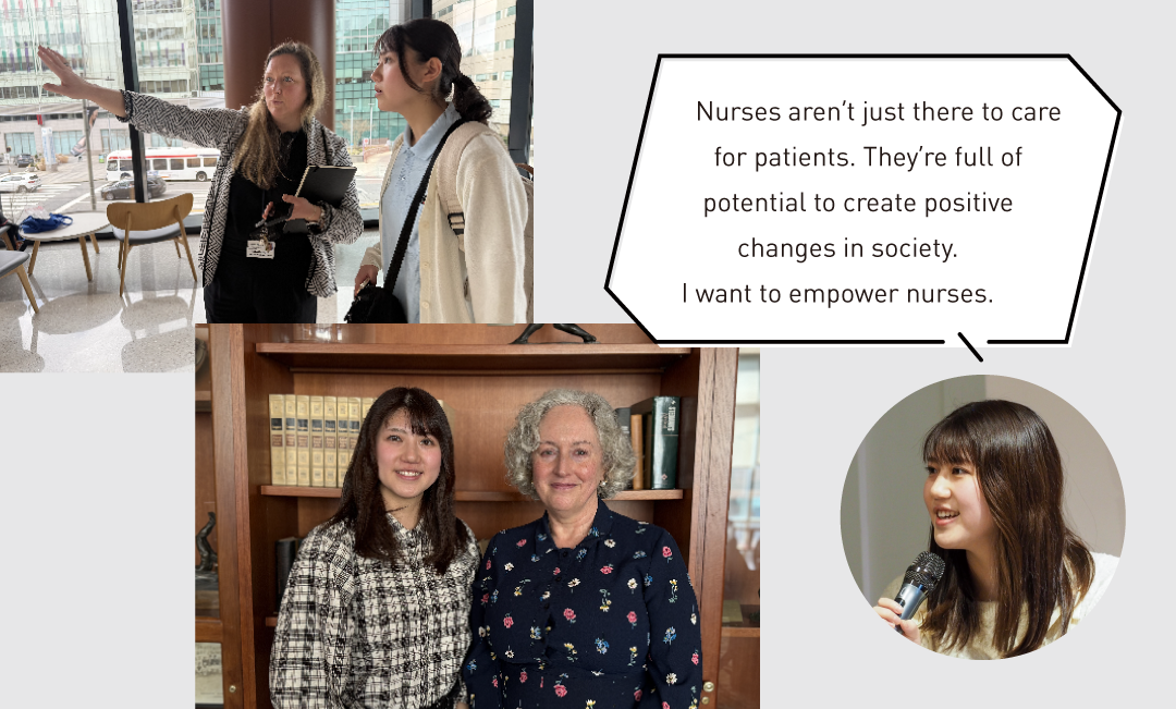 Nurses aren’t just there to care for patients. They’re full of potential to create positive changes in society. I want to empower nurses.
